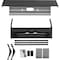 Buyers Products Drill-Free Light Bar Cab Mount For Chevy/GMC 1500-3500 Work Truck Cab 2020+ 8895120 - alternate 2